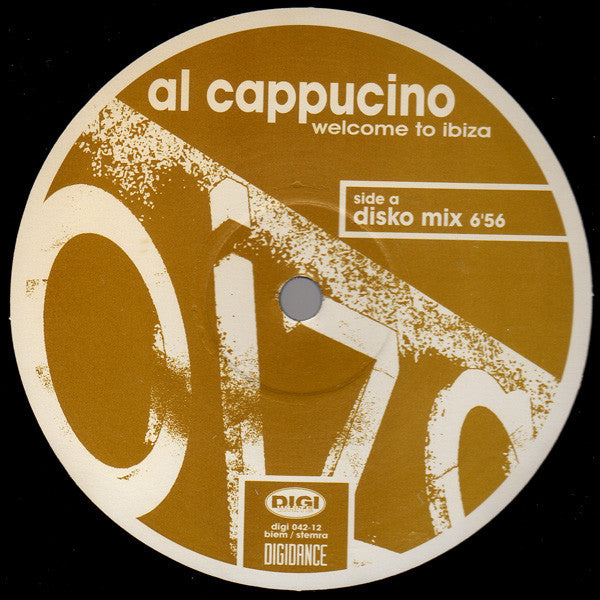 Al Cappucino : Welcome To Ibiza (12")