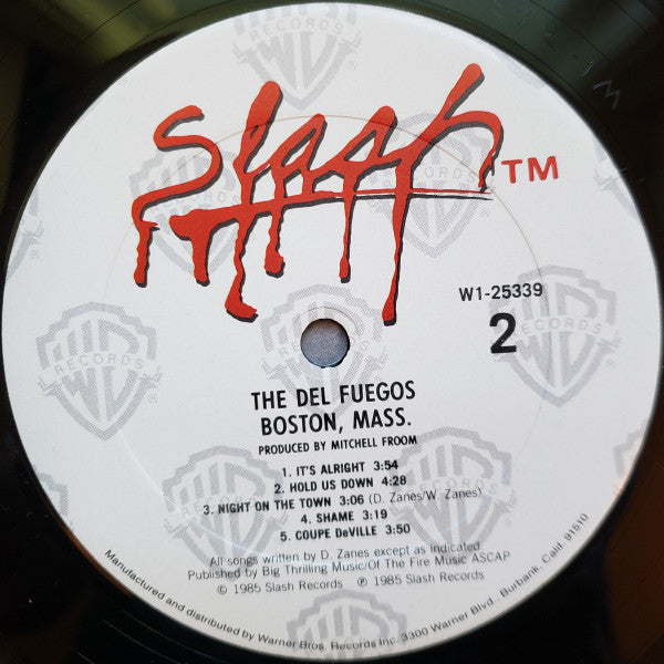 The Del Fuegos : Boston, Mass. (LP, Album, Club)