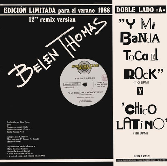 Belen Thomas : Y Mi Banda Toca El Rock (12", Ltd)