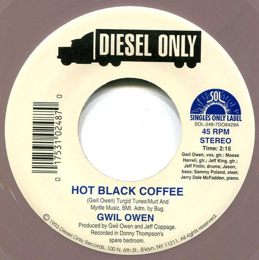 Gwil Owen : Hot Black Coffee (7", Mau)