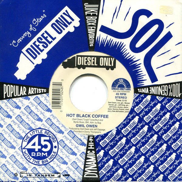 Gwil Owen : Hot Black Coffee (7", Mau)