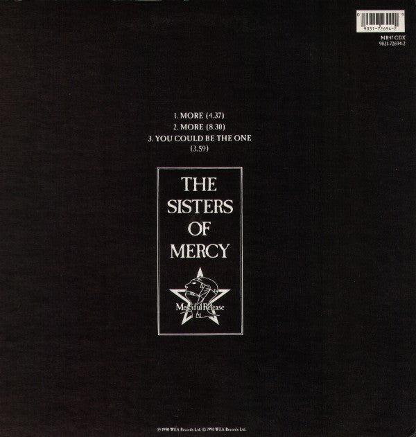 The Sisters Of Mercy : More (CD, Single, Ltd)
