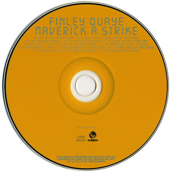 Finley Quaye : Maverick A Strike (CD)