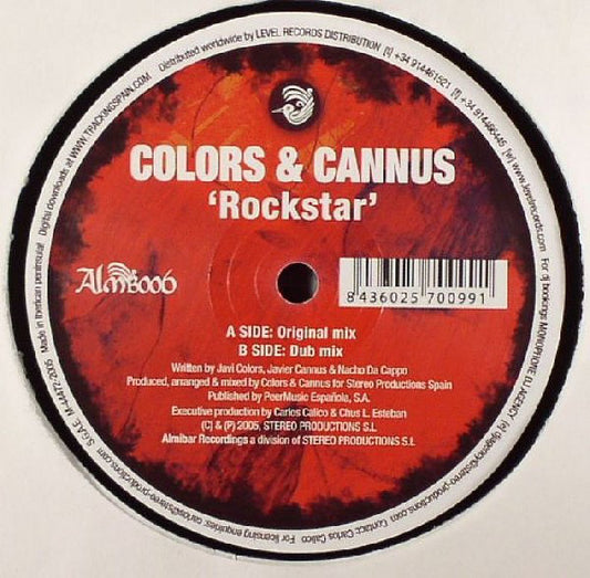 Colors & Cannus : Rockstar (12")