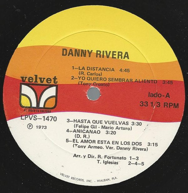 Danny Rivera : Danny Rivera (LP, Album)