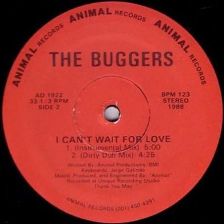 The Buggers : I Can't Wait For Love (12")