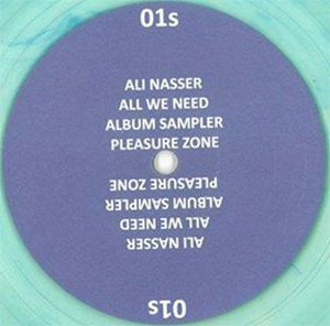 Ali Nasser : All We Need (12", Blu)