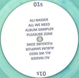 Ali Nasser : All We Need (12", Blu)