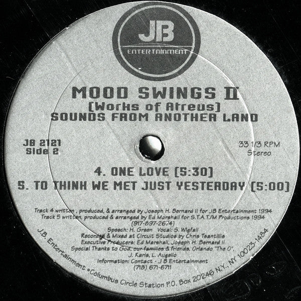 Moodswings (2) : (Works Of Atreus) Sounds From Another Land (12")