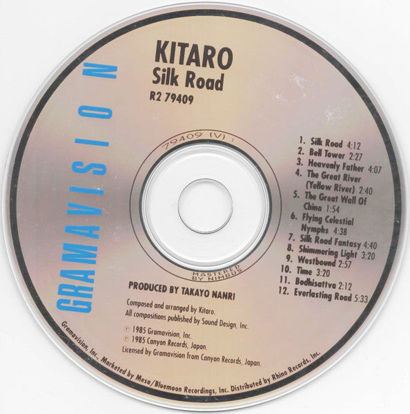 Kitaro : Silk Road (CD, Album, RE)