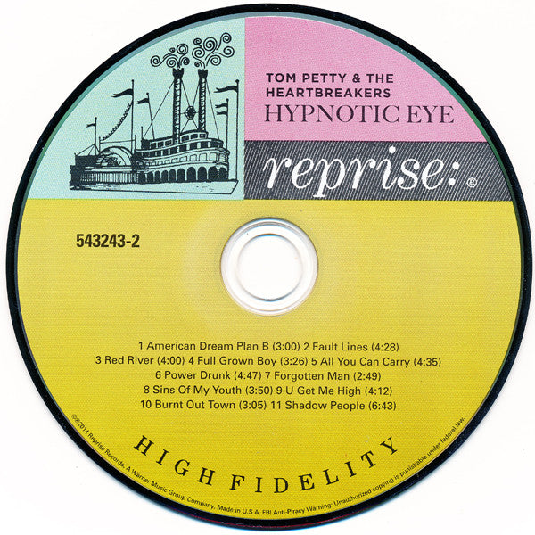 Tom Petty & The Heartbreakers* : Hypnotic Eye (CD, Album)