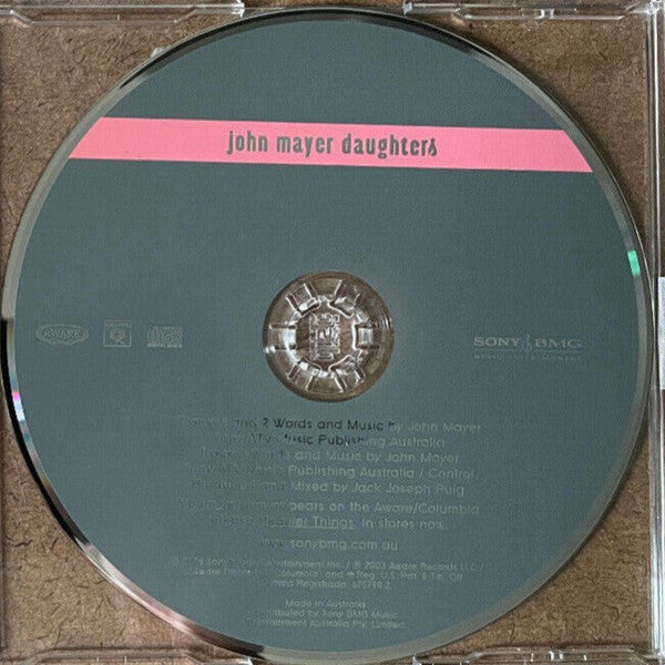 John Mayer : Daughters (CD, Maxi)