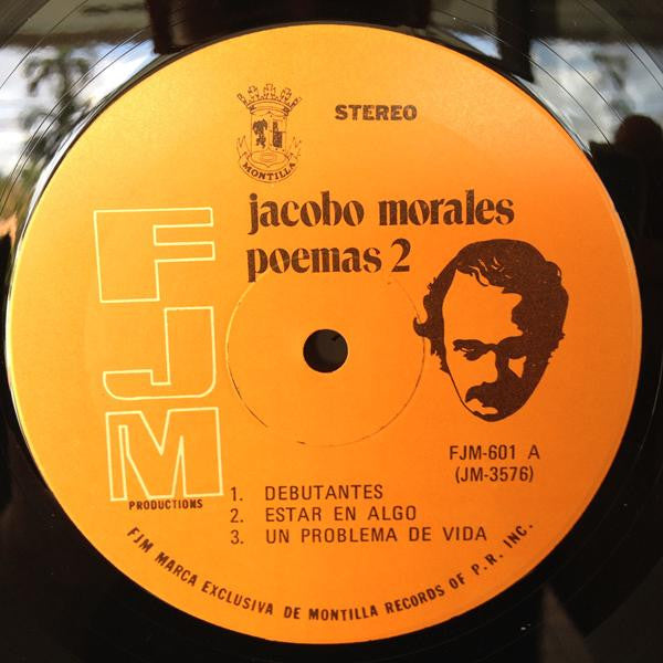 Jacobo Morales : Poemas 2 (LP, Album)