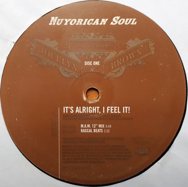 Nuyorican Soul feat. Jocelyn Brown : It's Alright, I Feel It! (2x12", Single)
