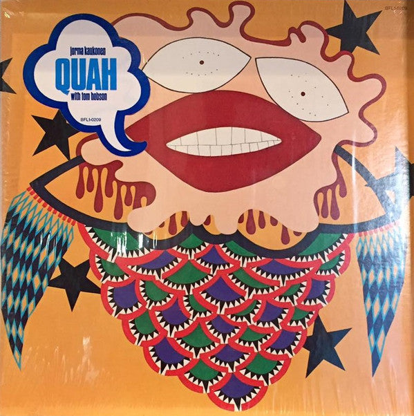 Jorma Kaukonen With Tom Hobson : Quah (LP, Album, Ind)