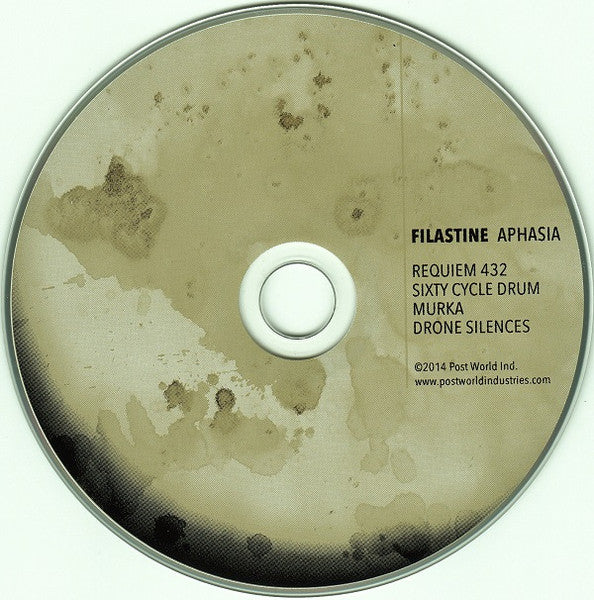Filastine : Aphasia (CD, EP)