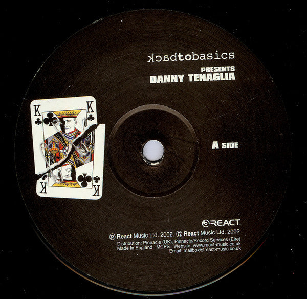 Danny Tenaglia : BackToBasics Presents Danny Tenaglia (4xLP, Comp)