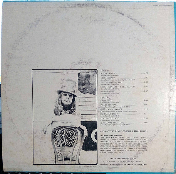 Leon Russell : Leon Russell (LP, Album, RE, Los)