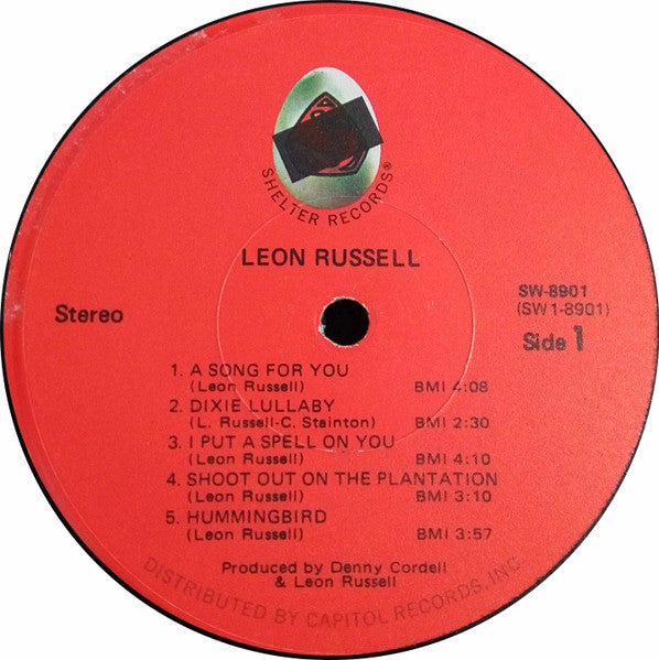 Leon Russell : Leon Russell (LP, Album, RE, Los)