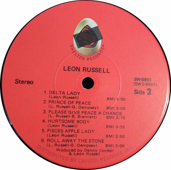Leon Russell : Leon Russell (LP, Album, RE, Los)