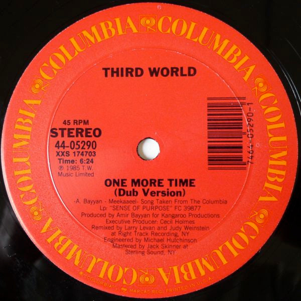 Third World : One More Time (12")