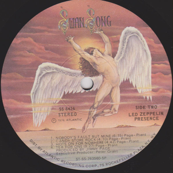 Led Zeppelin : Presence (LP, Album, SP,)