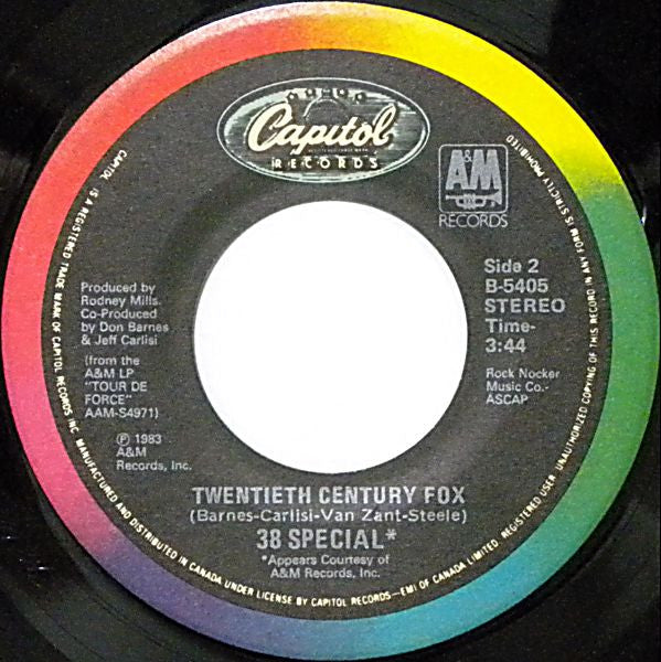 38 Special (2) : Teacher Teacher (7", Single)