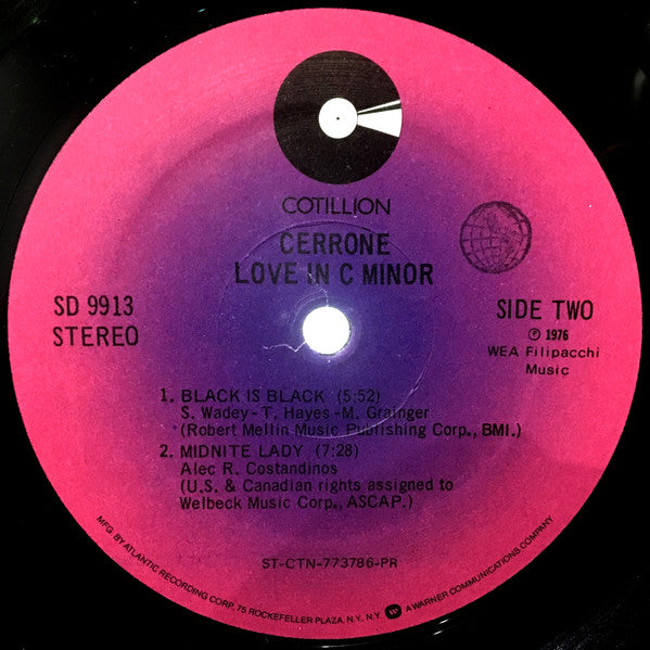 Cerrone : Love In C Minor (LP, Album)