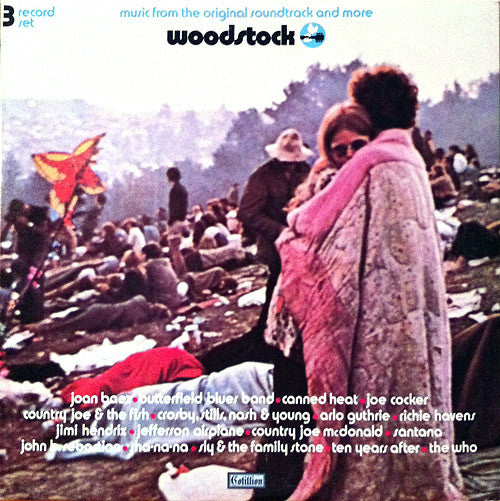 Various : Woodstock - Music From The Original Soundtrack And More (3xLP, Album, TN)