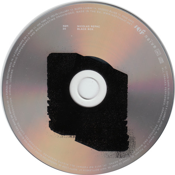Nicolas Repac : Black Box (CD, Album)