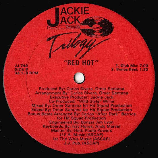 Trilogy : Red Hot (12")