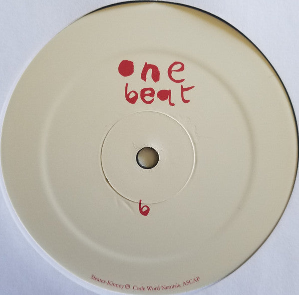 Sleater-Kinney : One Beat (LP, Album, RE, RM)