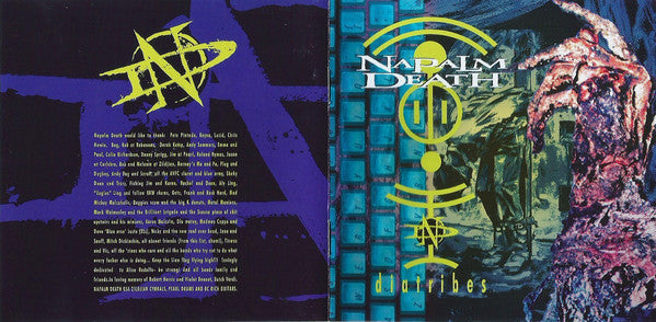 Napalm Death : Diatribes (CD, Album)