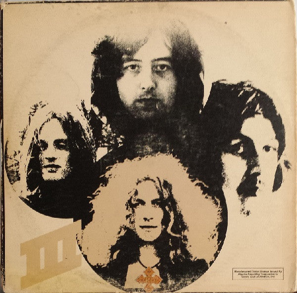 Led Zeppelin : Led Zeppelin III (LP, Album, Club, PR )
