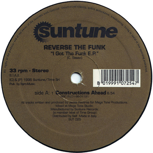 Reverse The Funk : I Got The Funk E.P. (12", EP)