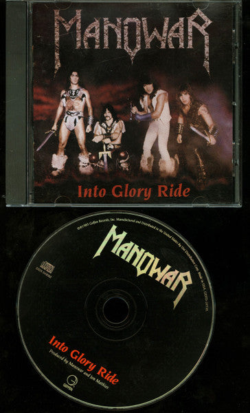 Manowar : Into Glory Ride (CD, Album, RE)