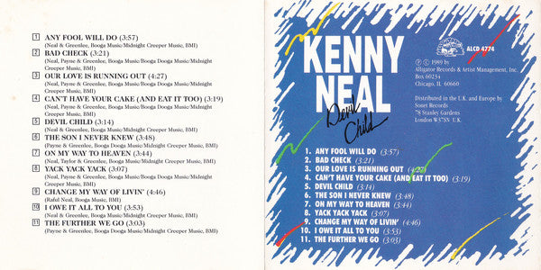 Kenny Neal : Devil Child (CD, Album)