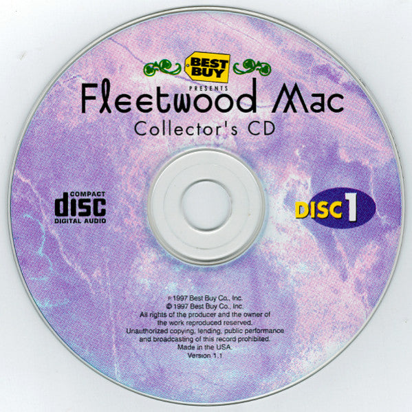 Fleetwood Mac : Best Buy Presents Fleetwood Mac Tour 97 (2xCD, Comp, Promo, Transcription)