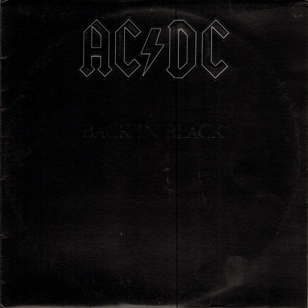 AC/DC : Back In Black (LP, Album, RI )