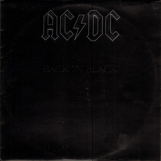AC/DC : Back In Black (LP, Album, RI )