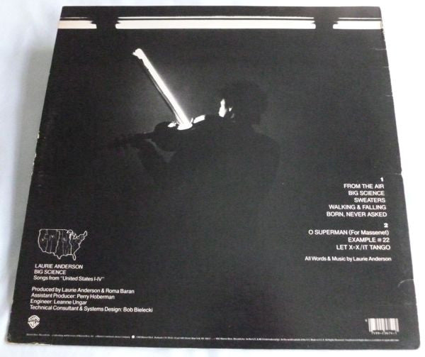 Laurie Anderson : Big Science (LP, Album, Win)