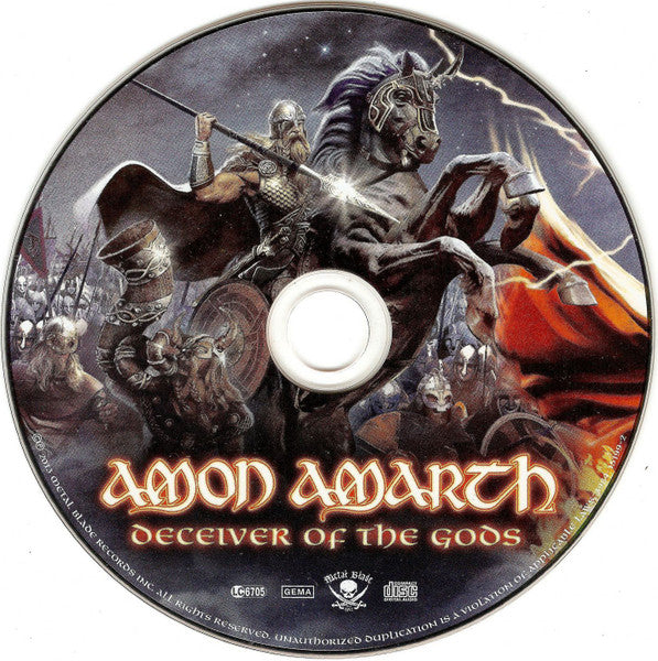 Amon Amarth : Deceiver Of The Gods (Box, Ltd + CD, Album, Dig + CD, EP, Car)