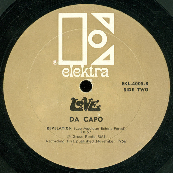 Love : Da Capo (LP, Album, Mono, All)