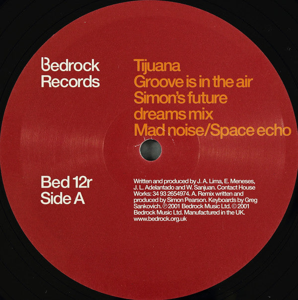 Tijuana : Groove Is In The Air (Remixes) (12")