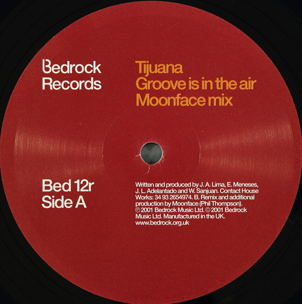 Tijuana : Groove Is In The Air (Remixes) (12")