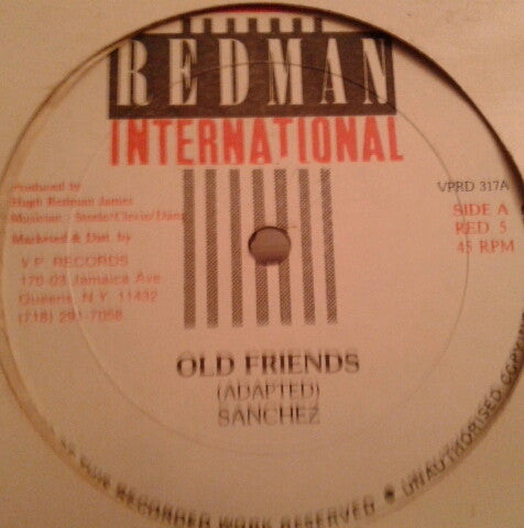 Sanchez : Old Friends (12")