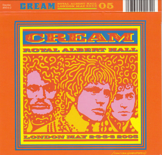 Cream (2) : Royal Albert Hall - London - May 2-3-5-6 05 (2xCD, Album)