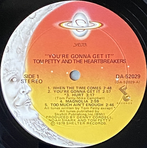 Tom Petty And The Heartbreakers : You're Gonna Get It! (LP, Album, Mon)