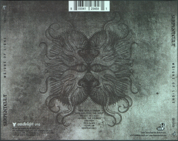 Serpentcult : Weight Of Light (CD, Album)
