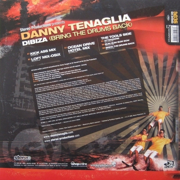 Stereo Productions Presents Danny Tenaglia : Dibiza (Bring The Drums Back) (2x12")